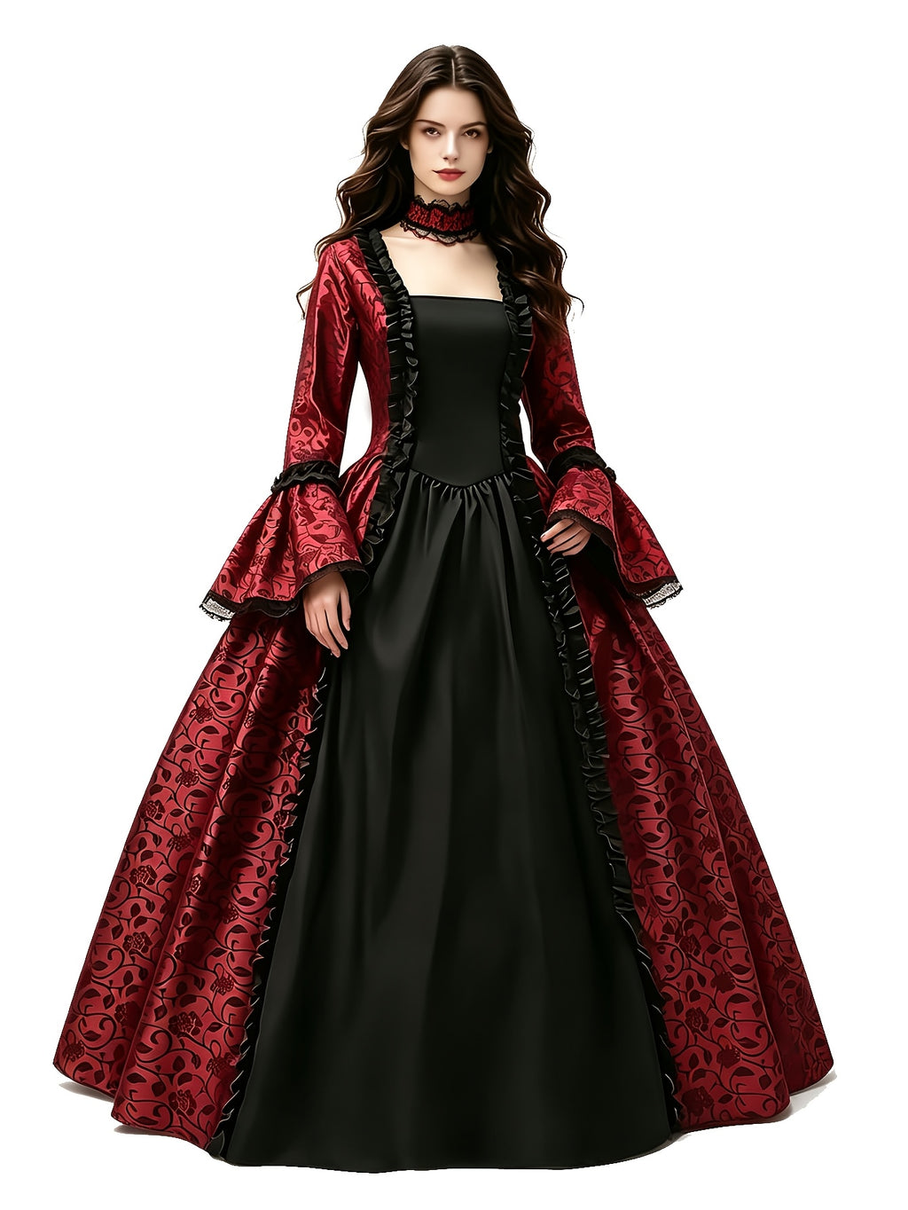 Women’s Halloween Gothic Vampire Costume Dress