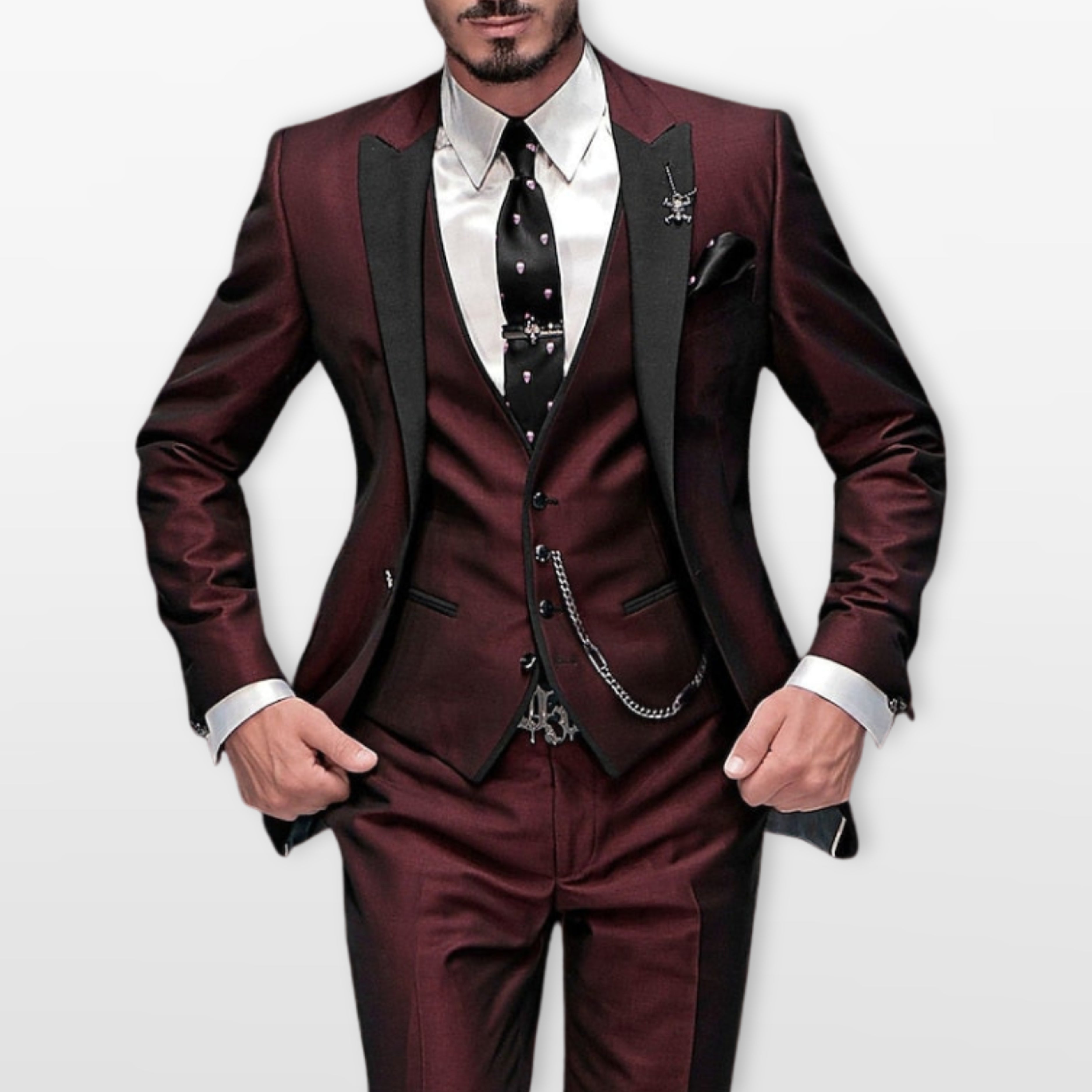 Men’s Three Piece Suit Slim Fit