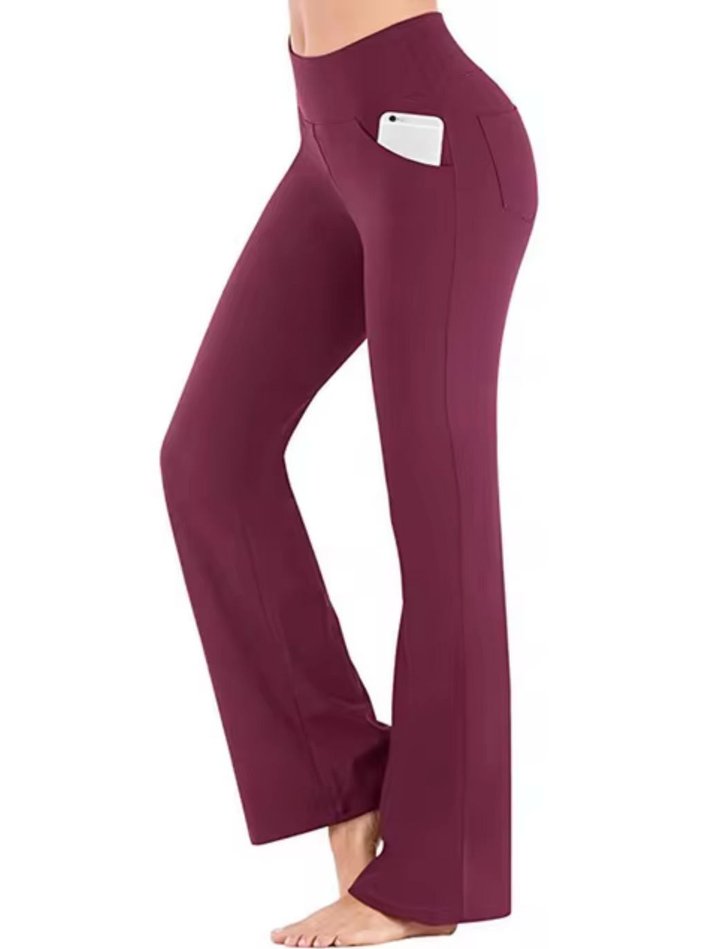 Women’s High-Waist Flared Dress Pants