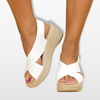Women Platform Wedge Sandals Open Toe