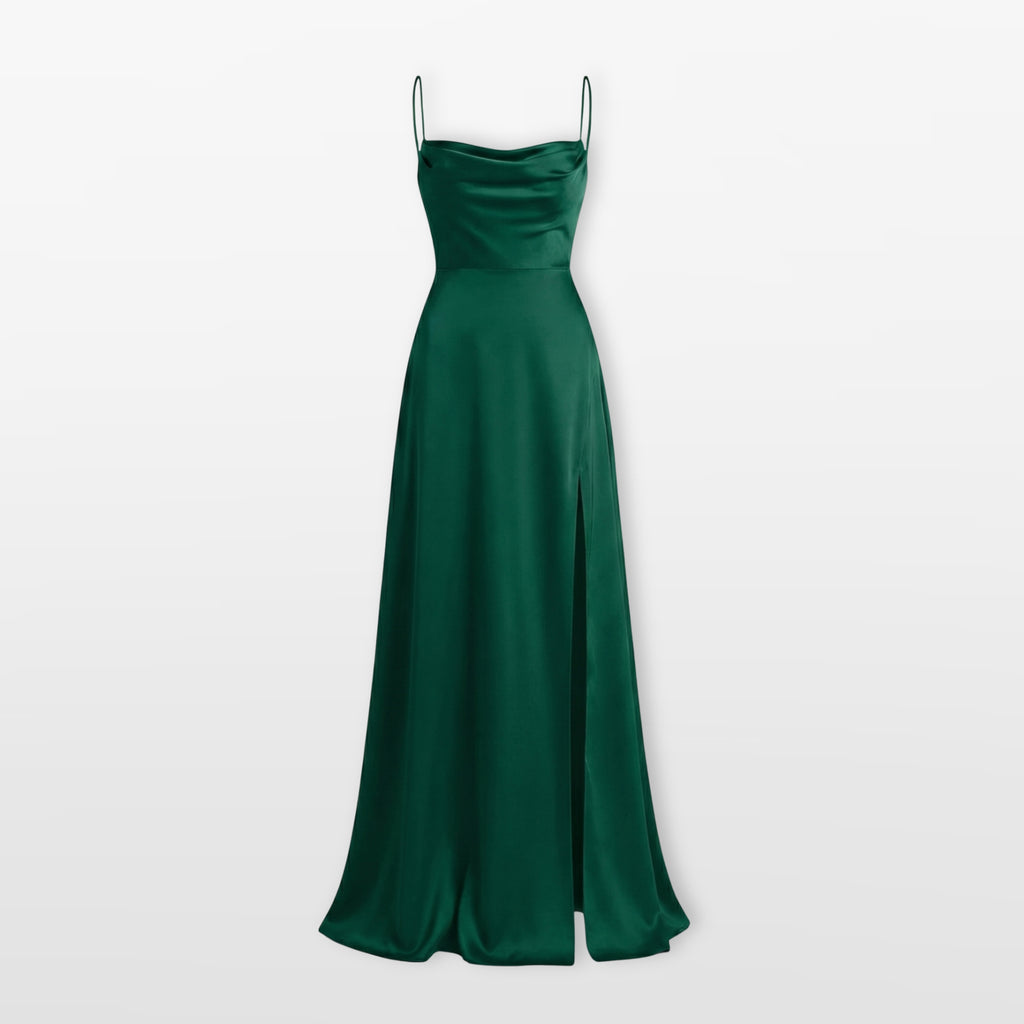 Women’s Maxi Dress Satin Evening Gown