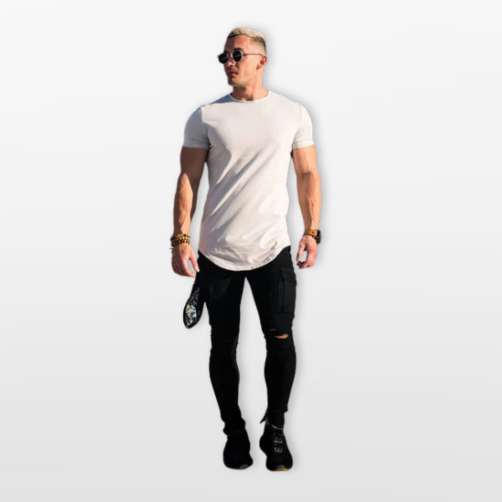 Men’s Slim Fit T Shirt Athletic Tee