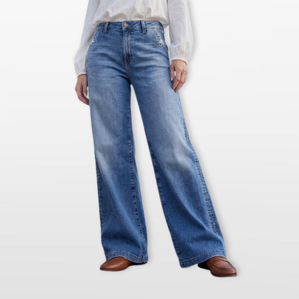 Women’s High Waisted Wide Leg Jeans