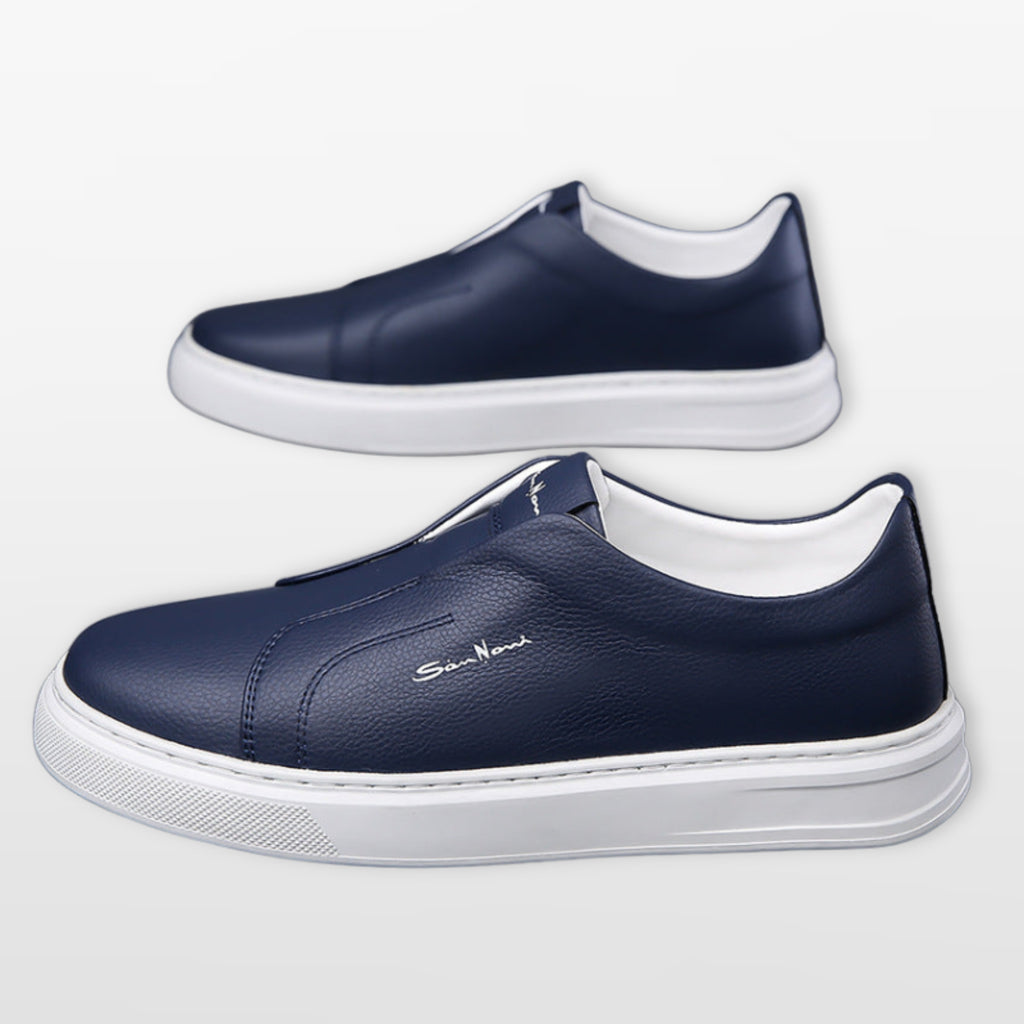Men’s Slip-On Sneakers Minimalist Casual Style