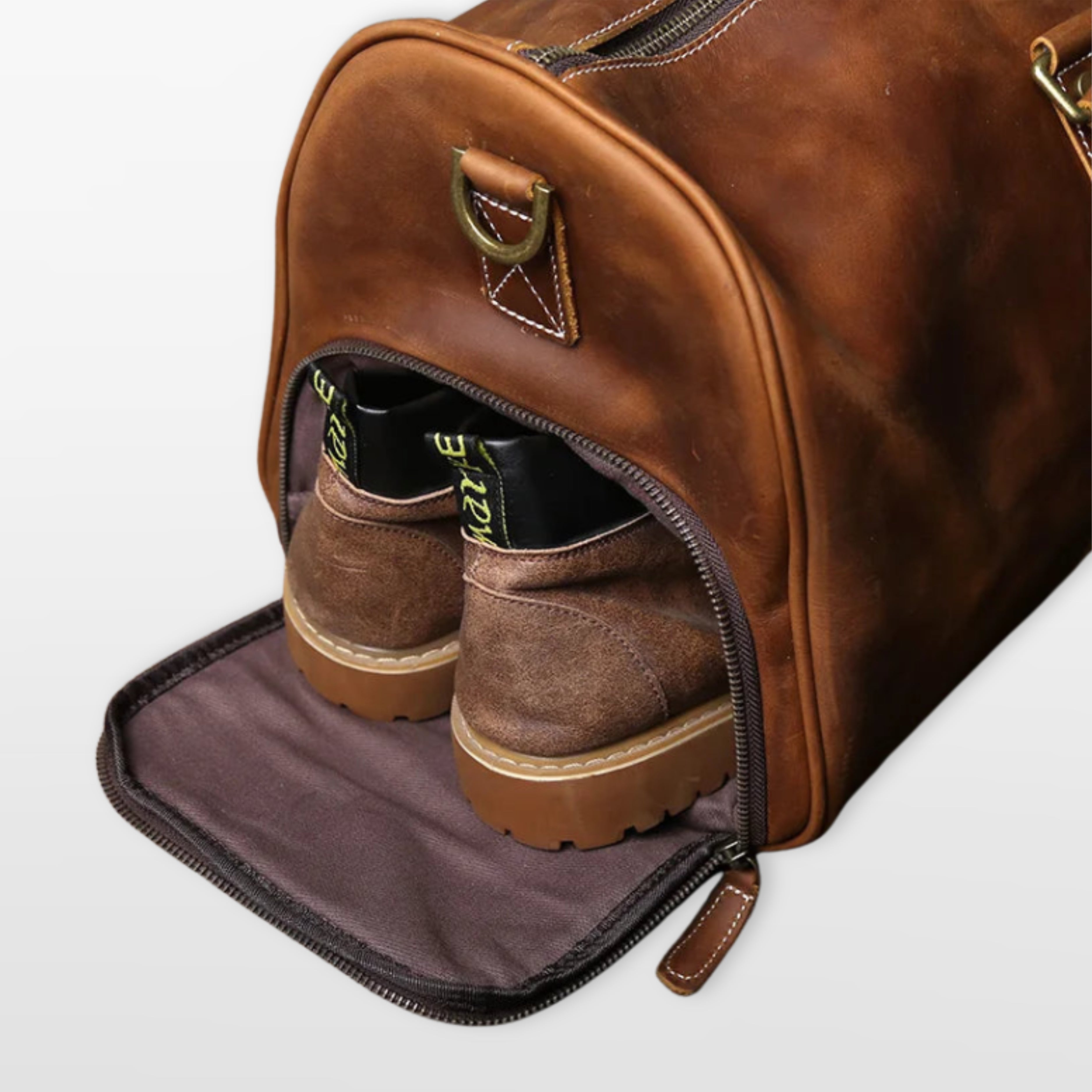 Men’s Travel Duffel Bag Vintage Weekender