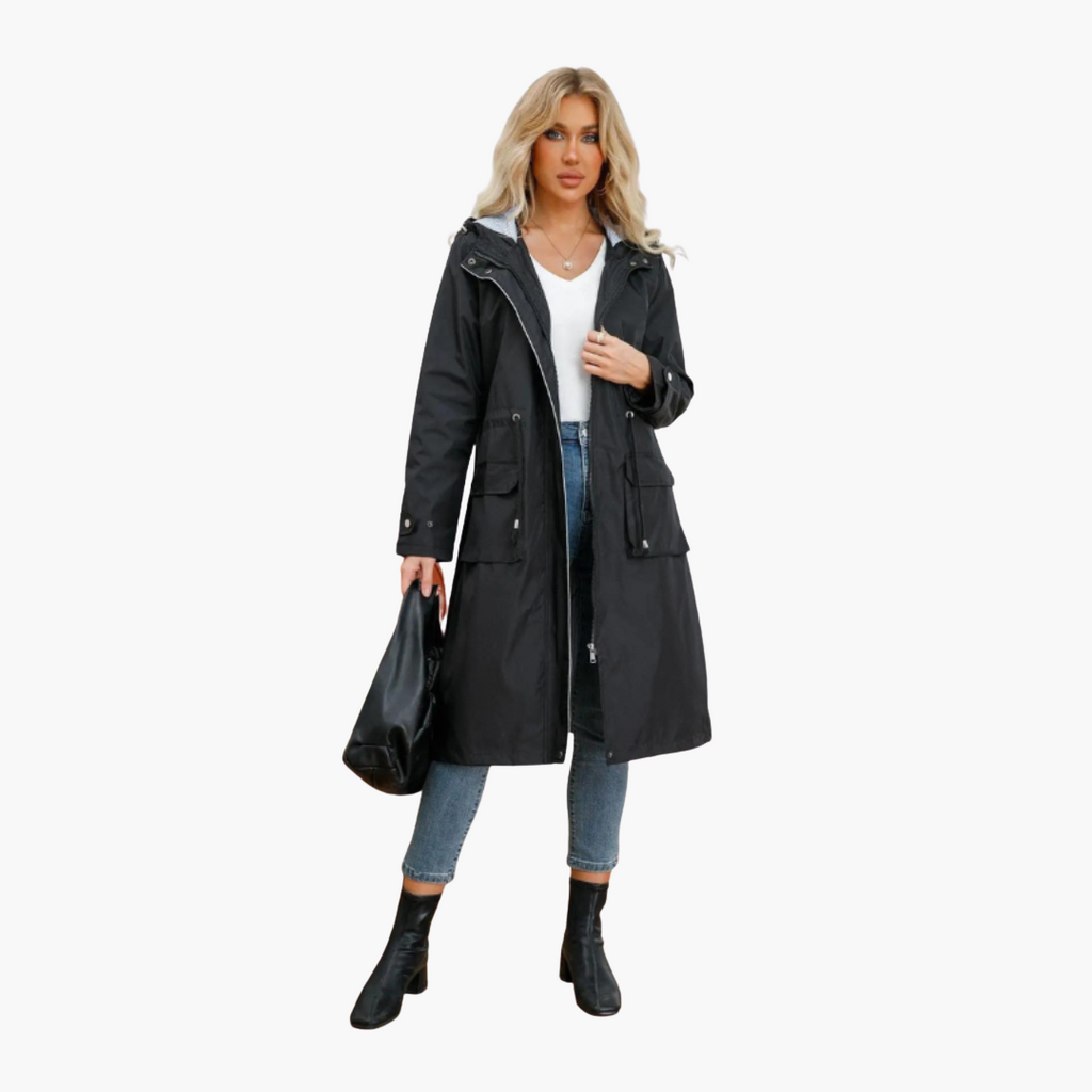 Women’s Hooded Longline Jacket
