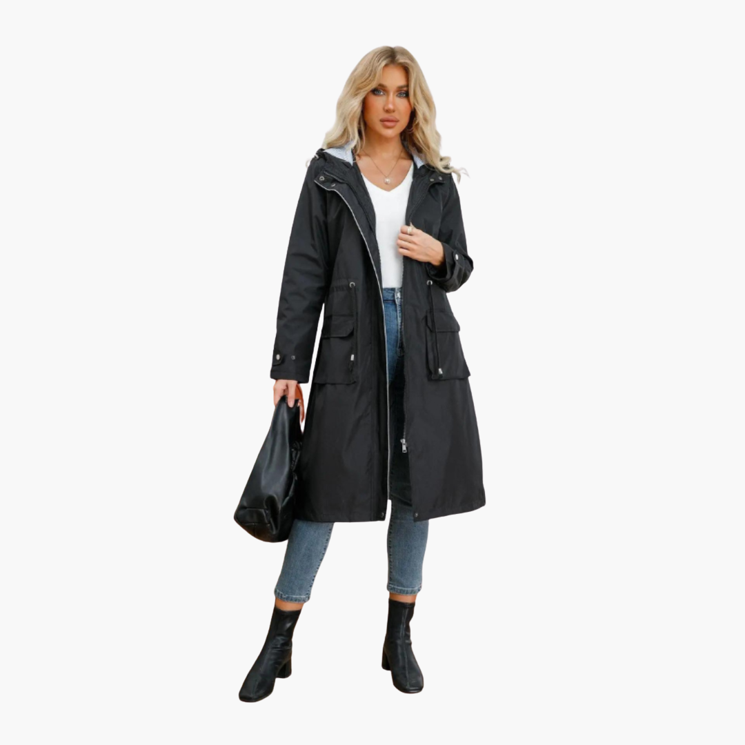 Women’s Hooded Longline Jacket
