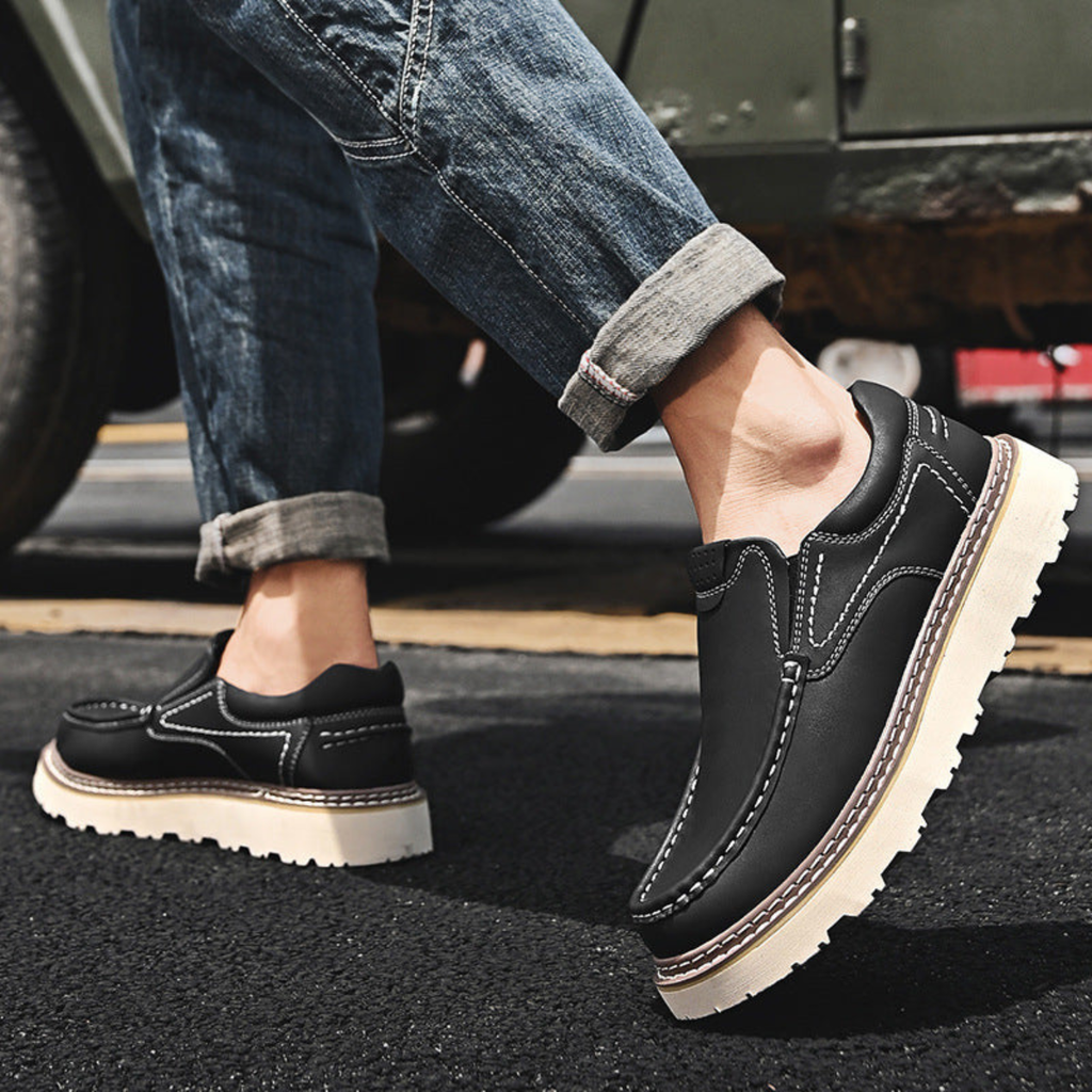 Men Casual Slip On Loafer Shoes