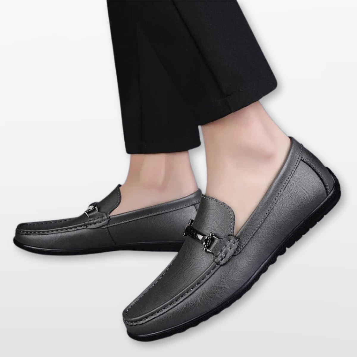 Men Sleek Slip On Loafer Shoes