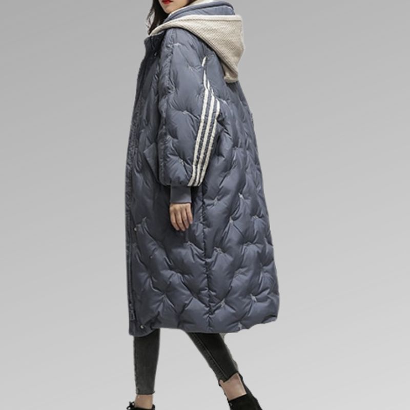 Women's Long Hooded Winter Jacket