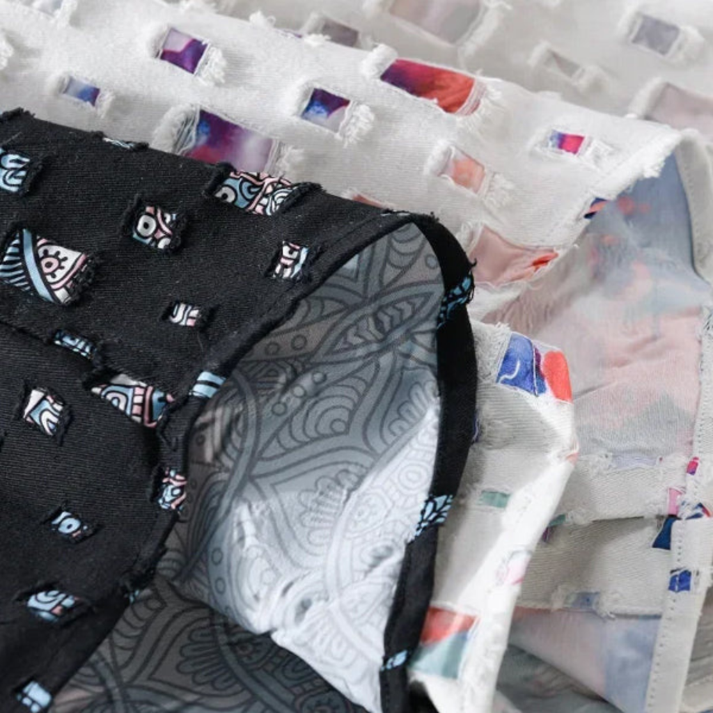Men Patterned Casual Button Down Shirt
