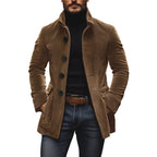 Men’s Button-Front Corduroy Jacket