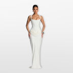 Women’s Bodycon Maxi Dress Lace Up