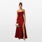 Women’s Maxi Dress Side Slit Elegant