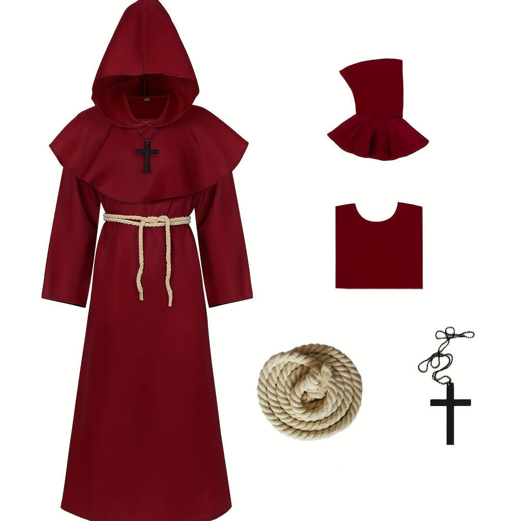 Men’s Halloween Hooded Monk Costume