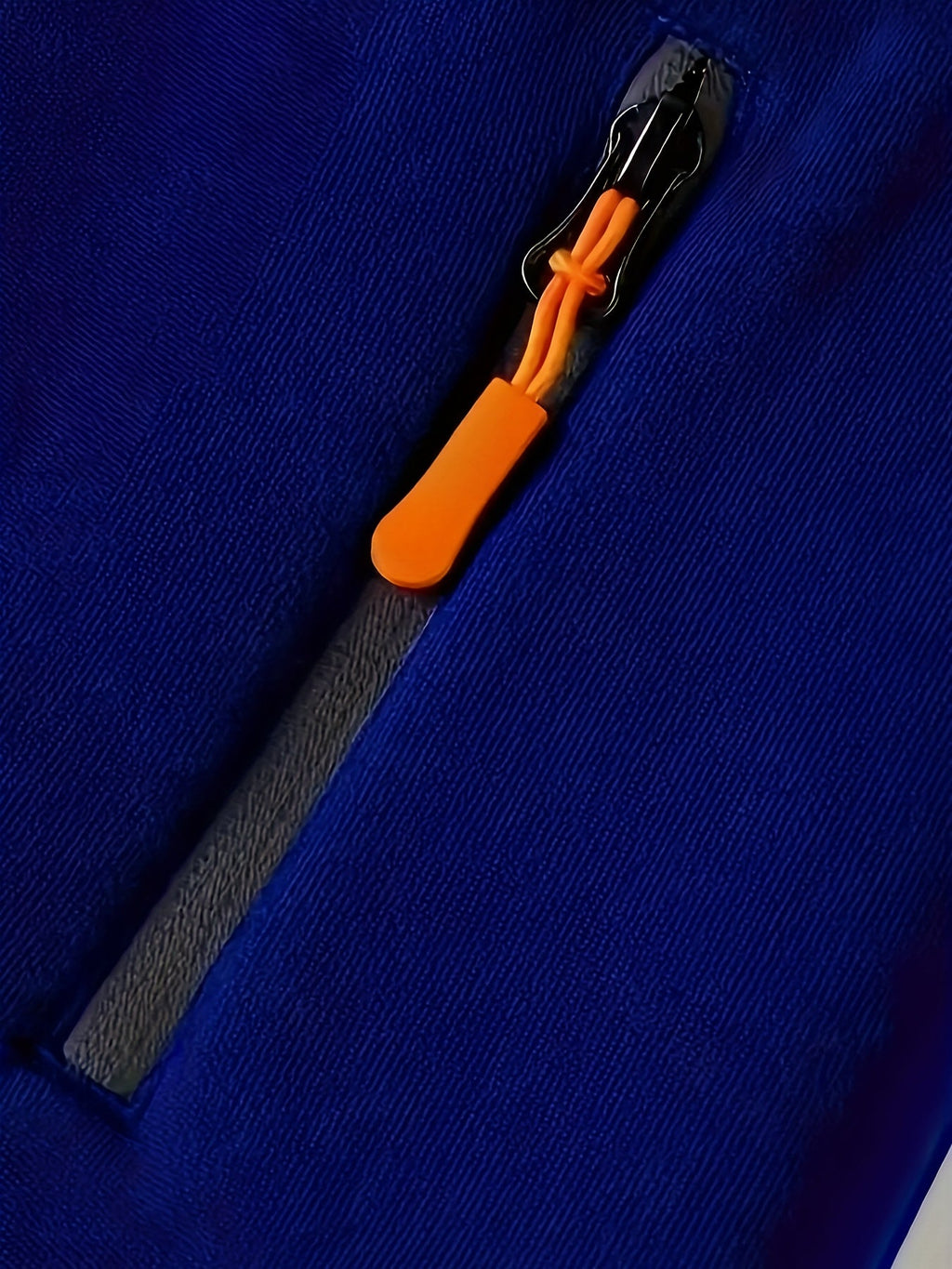Men's Full-Zip Hooded Sweatshirt with Sleeve Detail