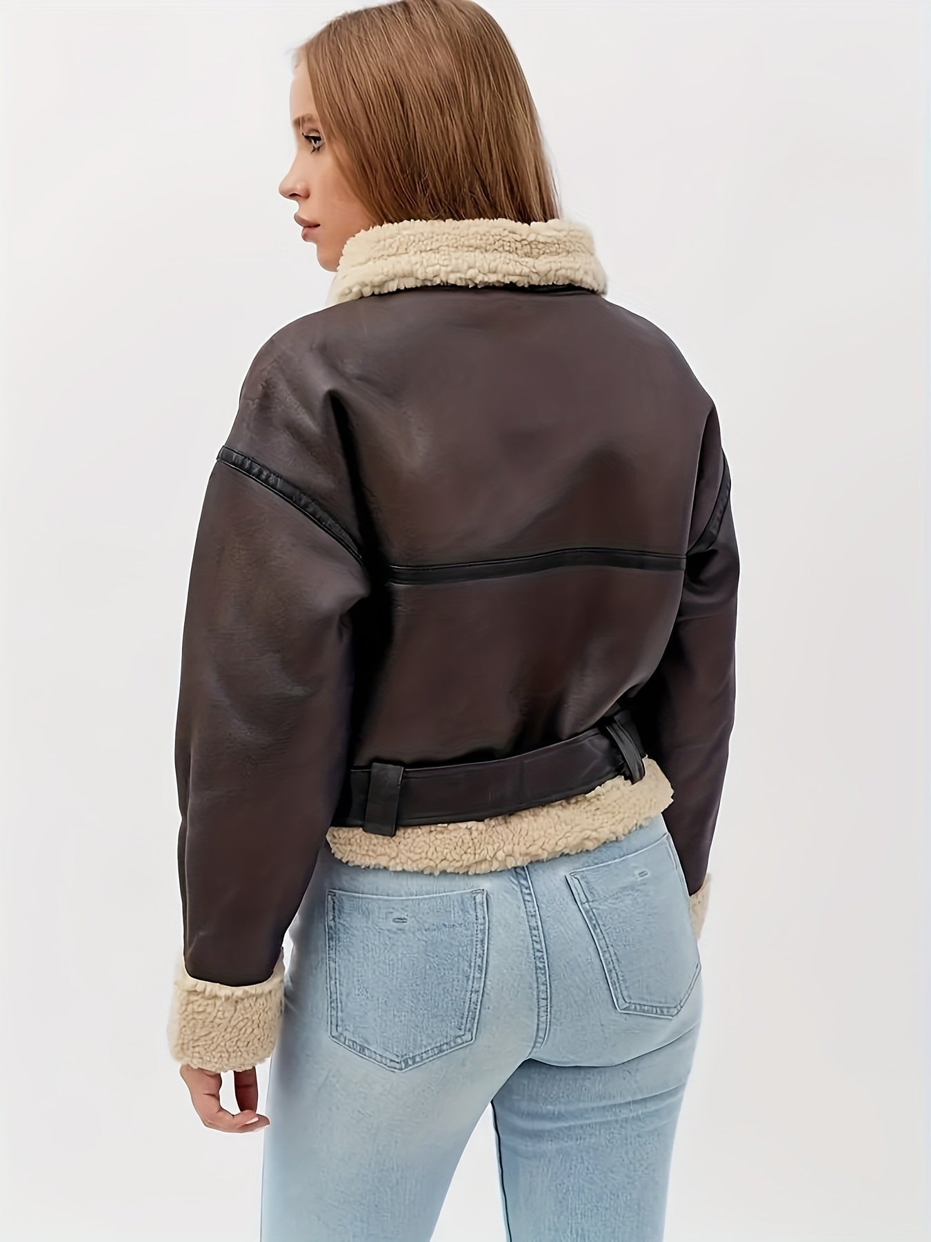 Women’s Cropped Aviator Jacket