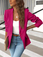 Women’s Tailored Single-Button Blazer