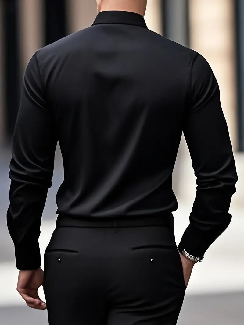 Men's Slim Fit Dress Shirt