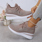 Women’s Embellished Wedge Sneakers