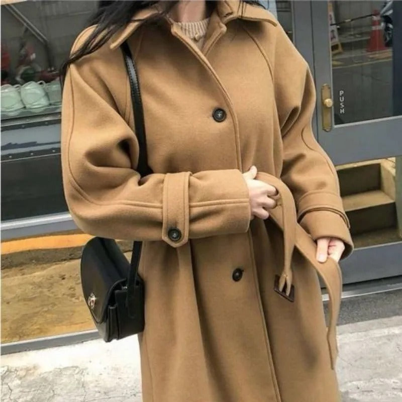 Women’s Longline Collared Coat