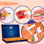 Fishing Lure Advent Calendar 24-Piece Christmas Gift