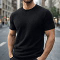 Men’s Knit T-Shirt Casual