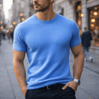 Men’s Knit T-Shirt Casual