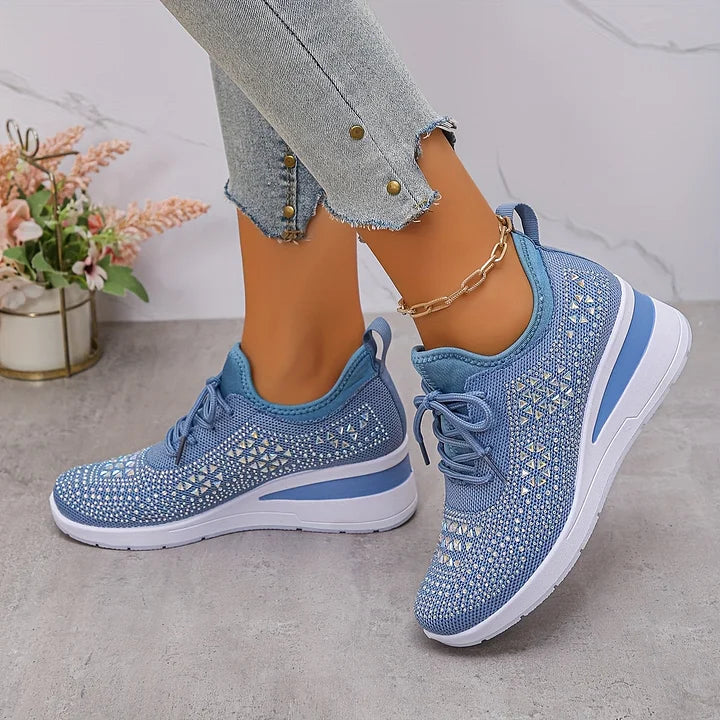Women’s Embellished Wedge Sneakers