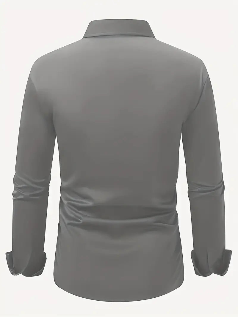 Men's Slim Fit Dress Shirt