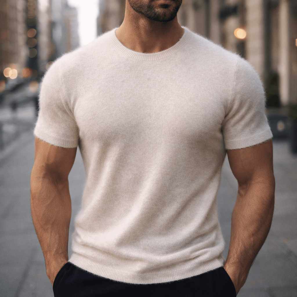 Men’s Knit T-Shirt Casual