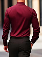 Men's Slim Fit Dress Shirt