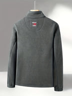 Men’s Full-Zip Stand Collar Jacket