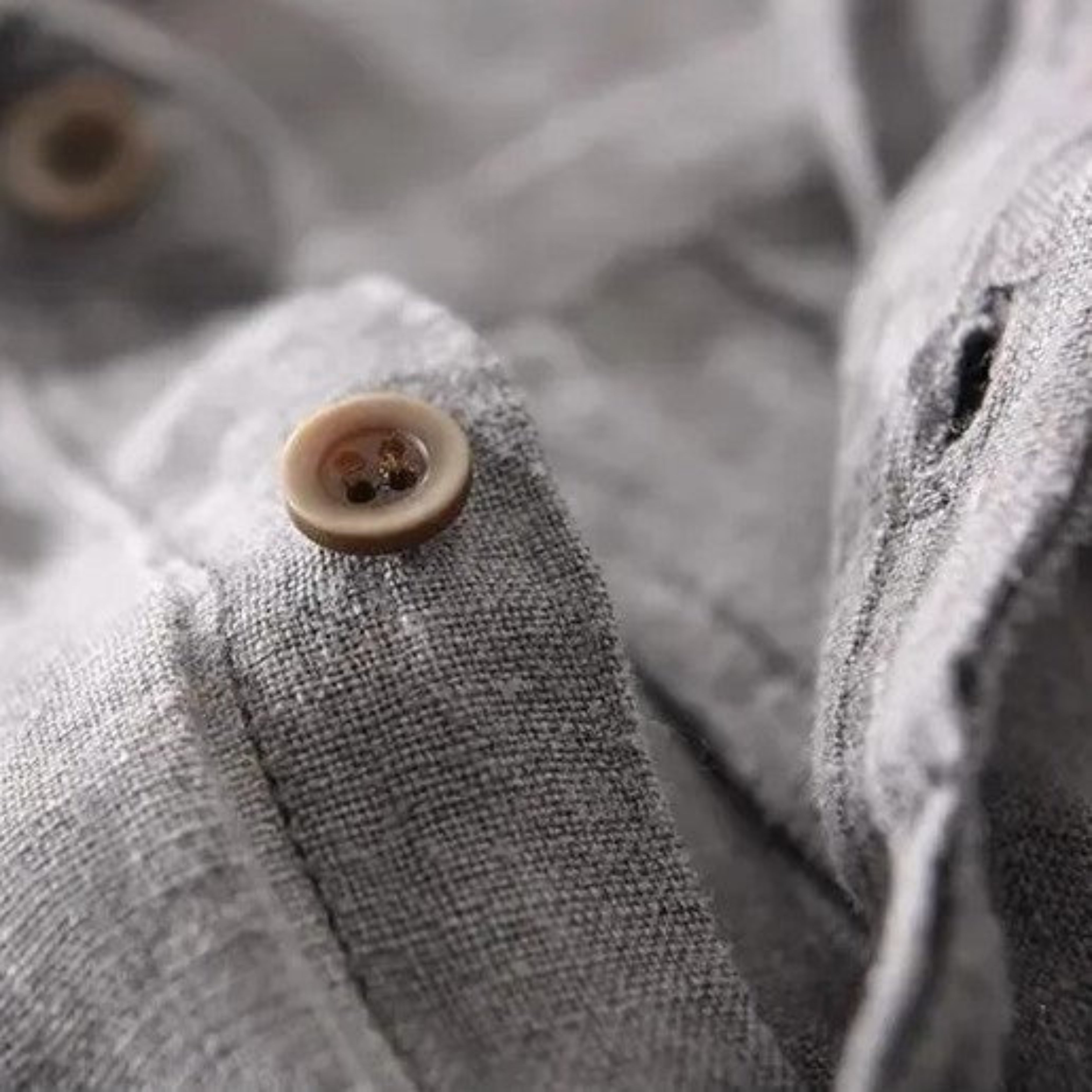 Men’s Linen Shirt Casual Short Sleeve