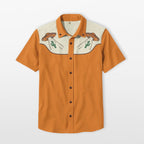 Men's Western Short Sleeve Shirt