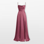 Women’s Maxi Dress Satin Evening Gown