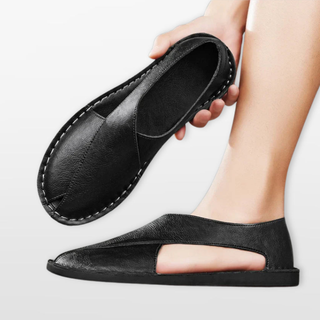 Men’s Slip-On Sandals Minimalist Casual Style