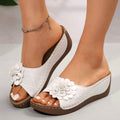 Women’s Floral Comfort Wedge Sandals