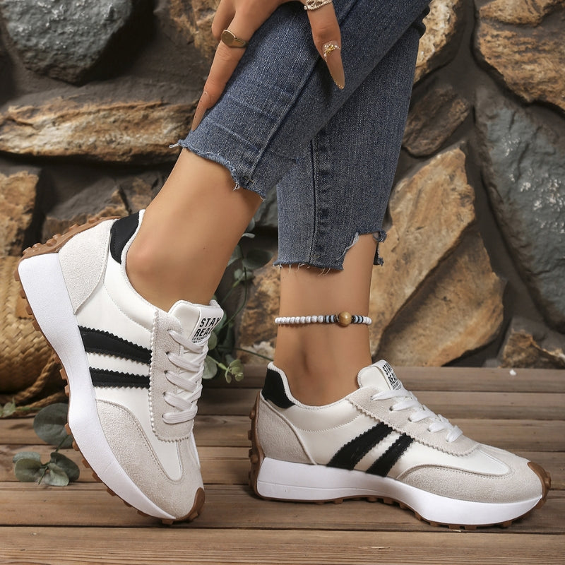 Women’s Retro Lace Up Sneakers