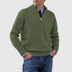 Men’s Classic Quarter-Zip Sweater
