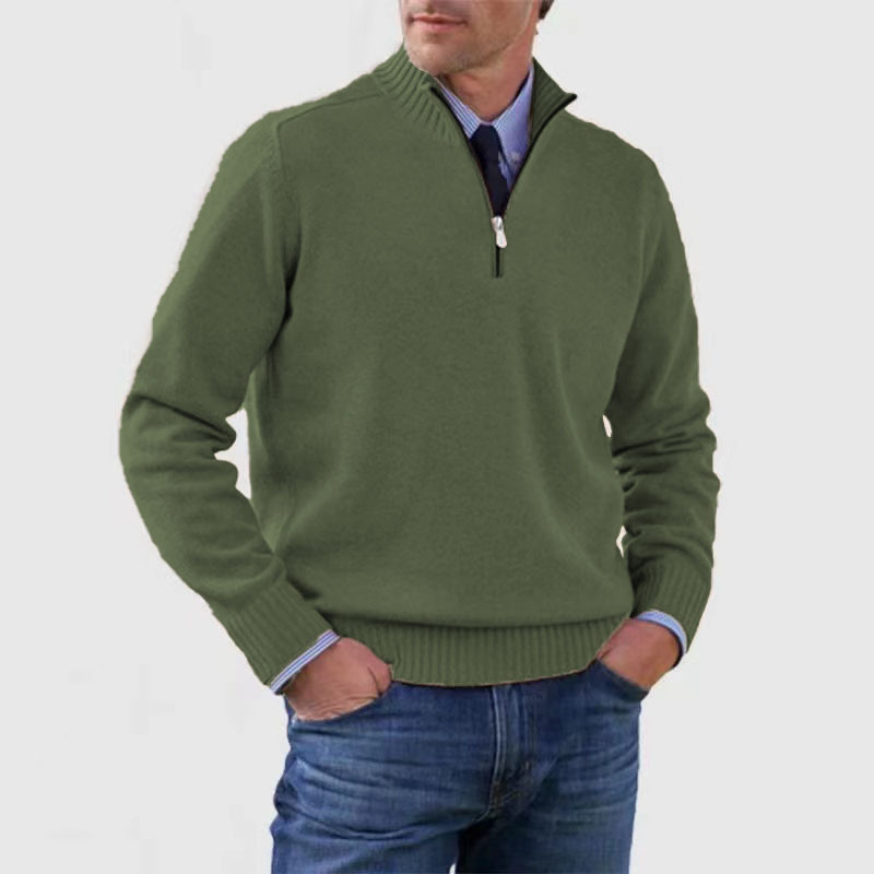 Men’s Classic Quarter-Zip Sweater