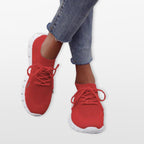 Women’s Knit Sneakers Breathable Mesh Shoes