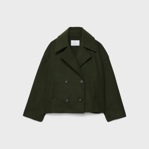 Women’s Cropped Double-Breasted Blazer