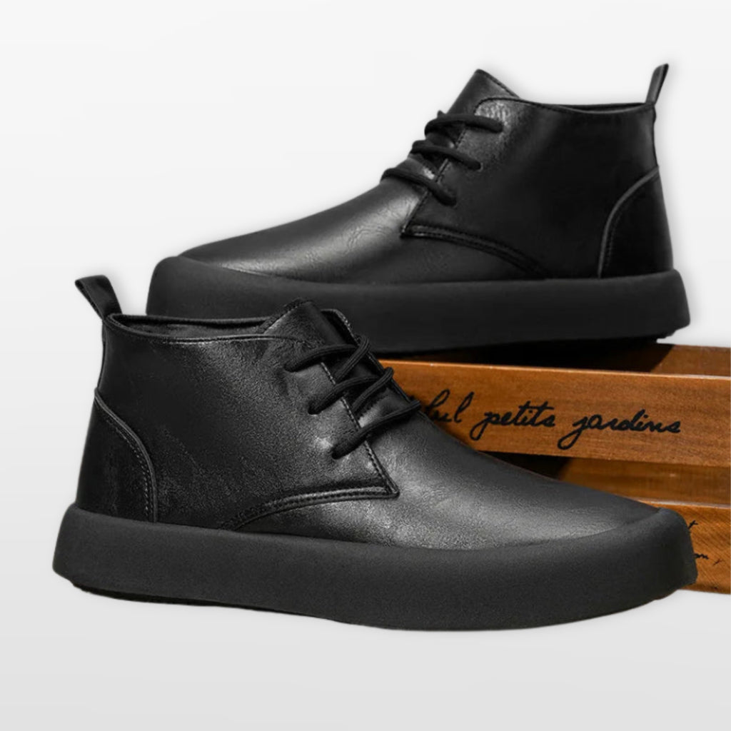 Men’s Casual Ankle Boots Lace-Up Style