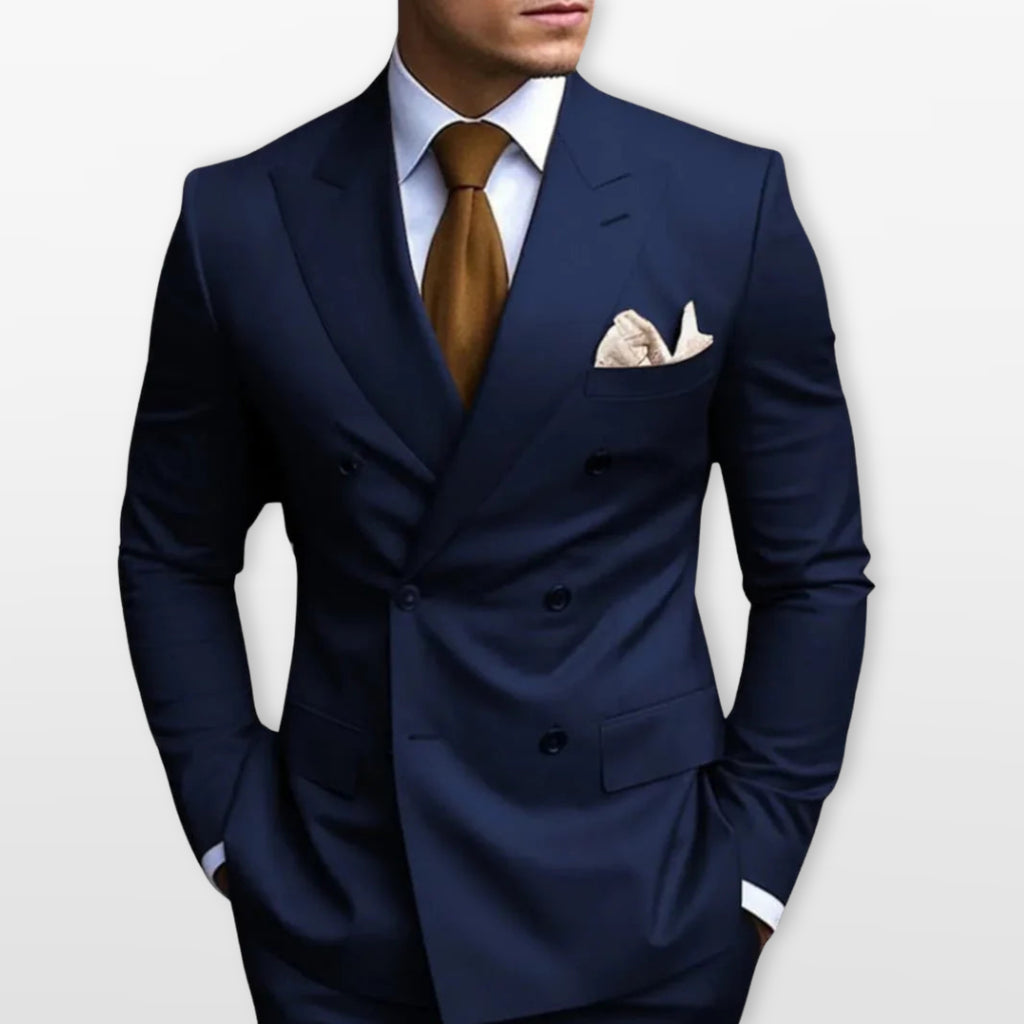 Men’s Double Breasted Suit Slim Fit Tailored