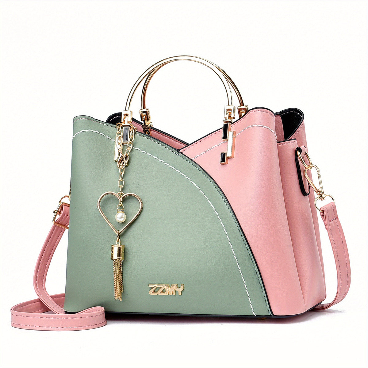 Women’s Structured Handbag With Shoulder Strap