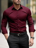 Men's Slim Fit Dress Shirt