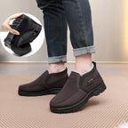 Men’s Plush-Lined Slip-On Ankle Boots
