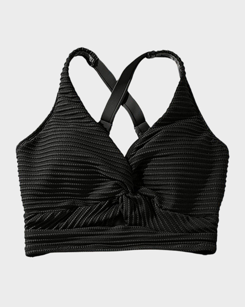 Women's Ribbed High Waist Bikini