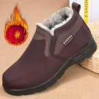 Men’s Plush-Lined Slip-On Ankle Boots